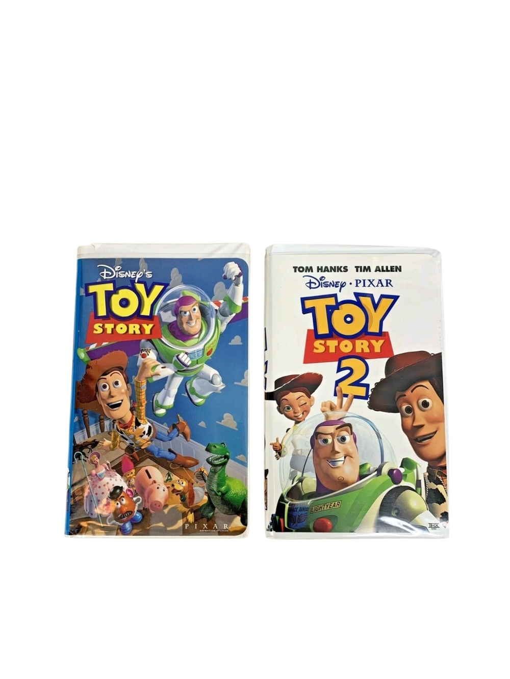 Disney Pixar VHS Toy Story & Toy Story 2 VHS GUC